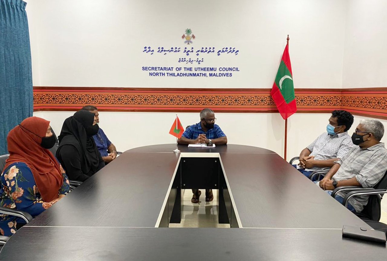 Prime Maldives meets Haa Alifu Utheemu Council