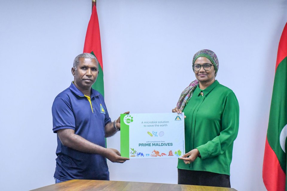 Prime Fertilizers Maldives Donates Effective Microorganisms (EM™) to Support Sustainable Agriculture